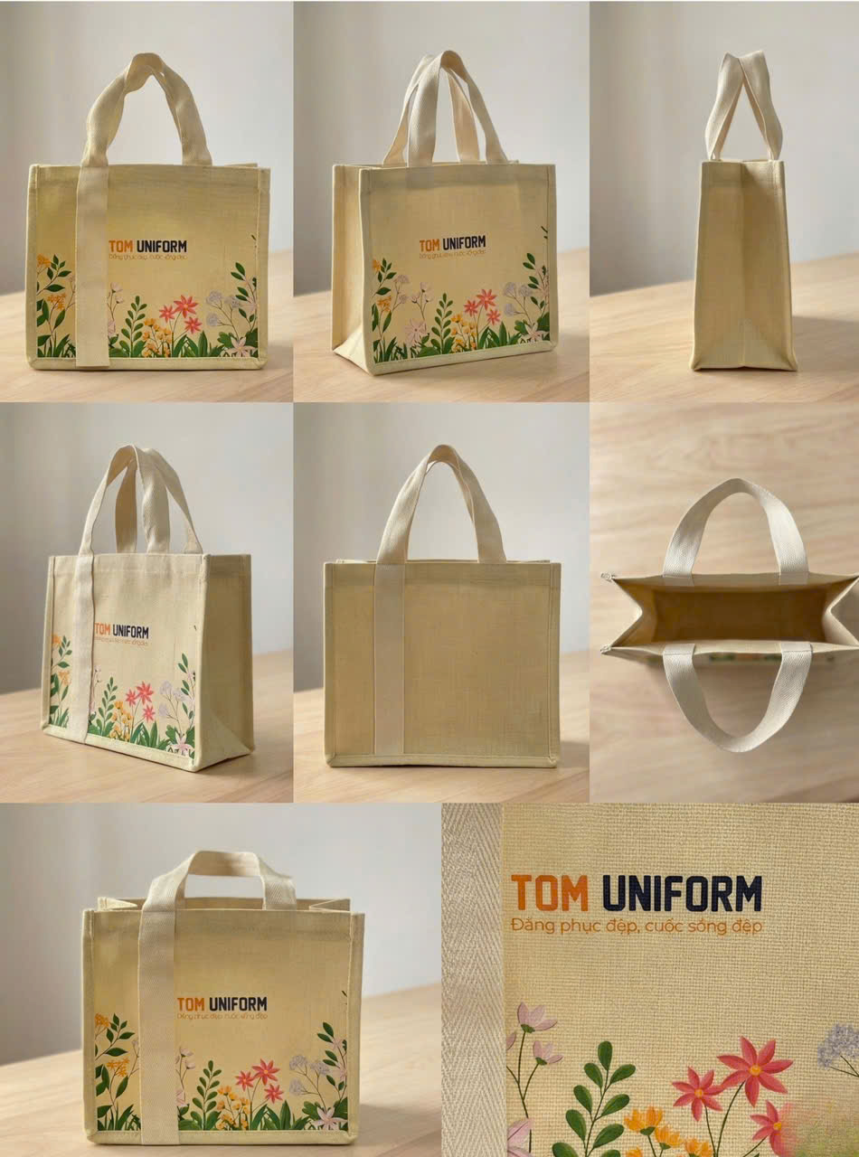 MK GIFTS ra mắt sản phẩm mới túi vải canvas in logo – thiết kế mới